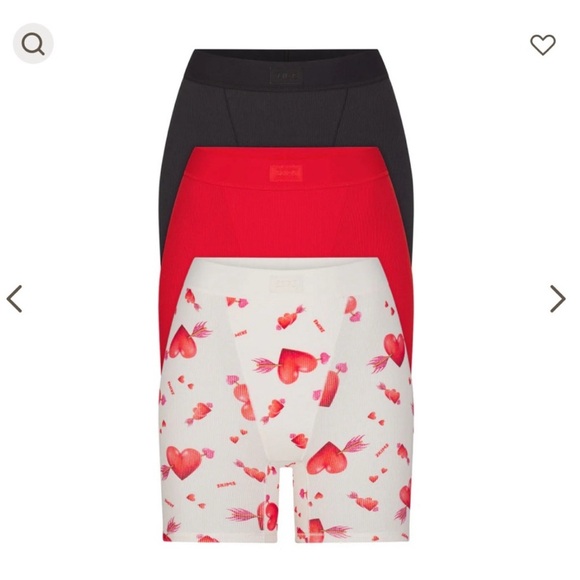 Skims 6 pack - 3 pack tank top and 3 pack briefs Heart and arrow multi - Picture 4 of 13